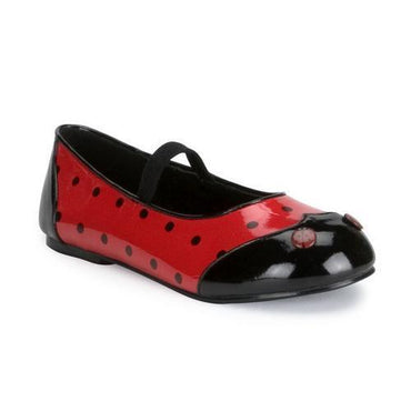 SHOES LADYBUG CHILD XL BK RD