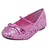 FLAT BALLET GLITTER CH PINK MD