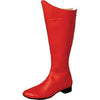 BOOT SUPER HERO RED MEN LG