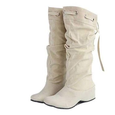 Casual Mid Calf Boots