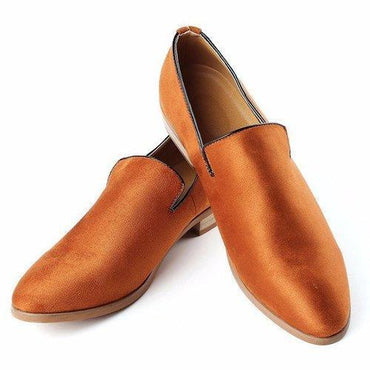 Men British Style Slip On Soft Suede Moccasins Boat Driving Flats Shoes For Men