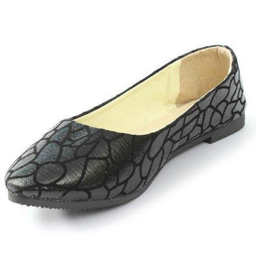 Fashion Stone Pattern Crack Leisure Flat  Slip On Loafers