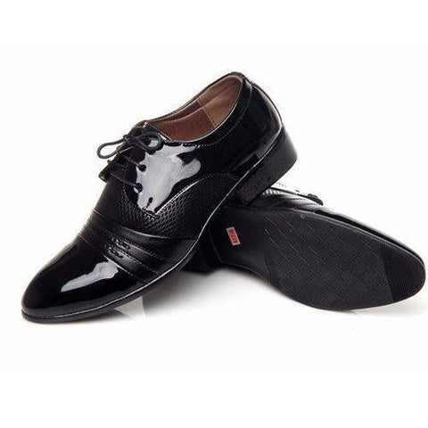 Men Formal Pointed Toe Blucher Shoes