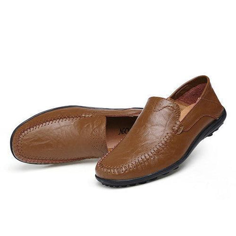 Large Size Men Leather Shoes