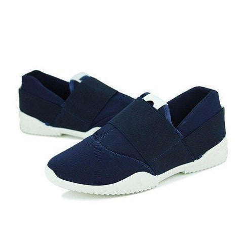 Men England Canvas Sport Breathable Running Casual Shoes