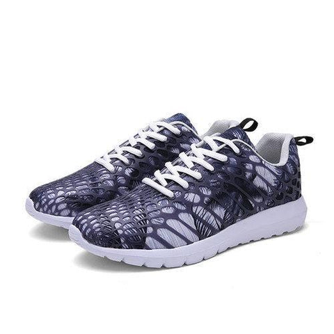 Men And Women Lovers Shoes Fashionable Camouflage Casual Sport Shoes Lace Up Running Shoes