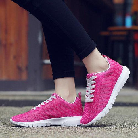 Men And Women Lovers Shoes Lace Up Casual Sport Shoes Wear-Resisting Running Shoes