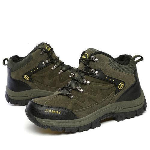 Large Size High-Top Outdoor Hiking Shoes