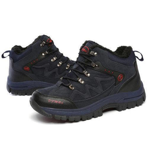 Large Size High-Top Outdoor Hiking Shoes