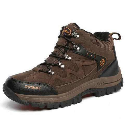 Large Size High-Top Outdoor Hiking Shoes