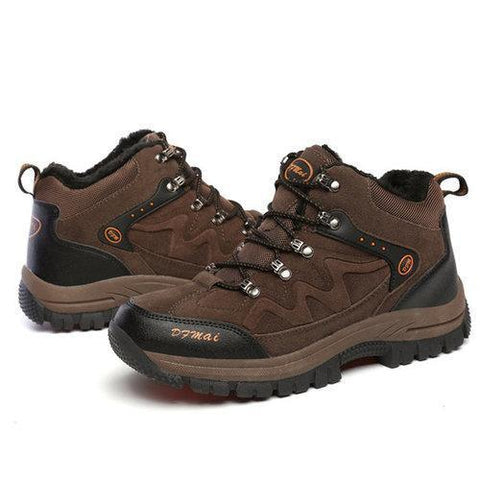 Large Size High-Top Outdoor Hiking Shoes