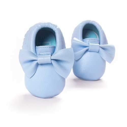 Butterfly Knot Slip On Shoes For 0-24M