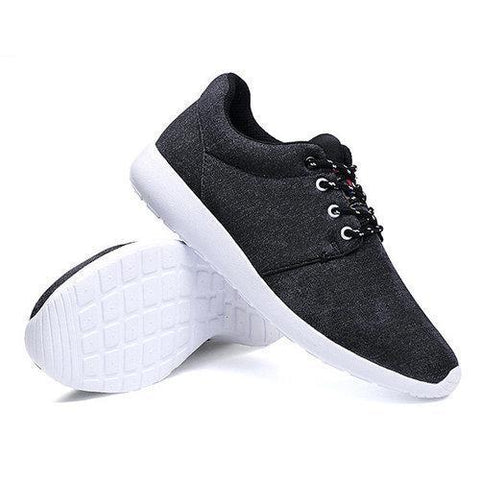 Big Size Cloth Breathable Lace Up Outdoor Casual Sport Shoes For Men