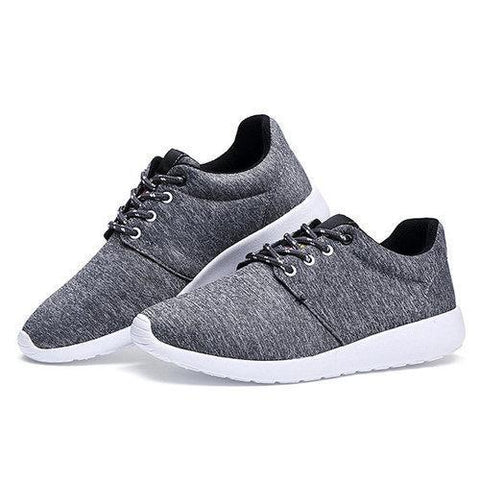 Big Size Cloth Breathable Lace Up Outdoor Casual Sport Shoes For Men