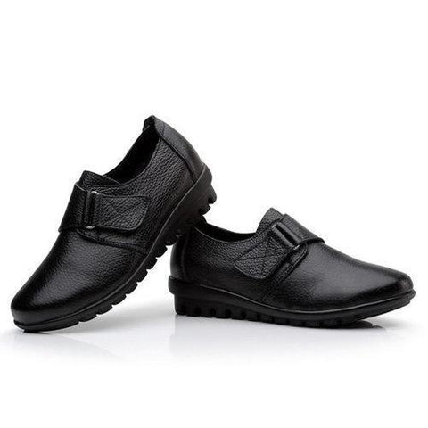 Buckle LeatherSoft Flat Casual Loafers