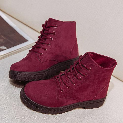 Big Size Suede Boots