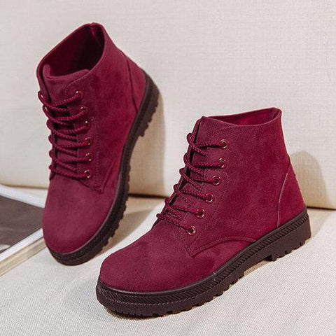 Big Size Suede Boots