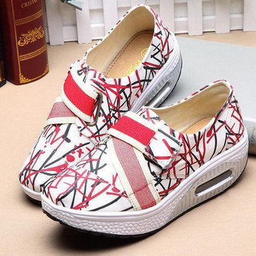 Adjustable Elastic Platform Shoes