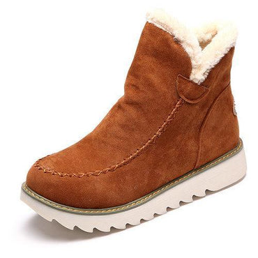 Warm Fur Lining Winter Ankle Snow Boots