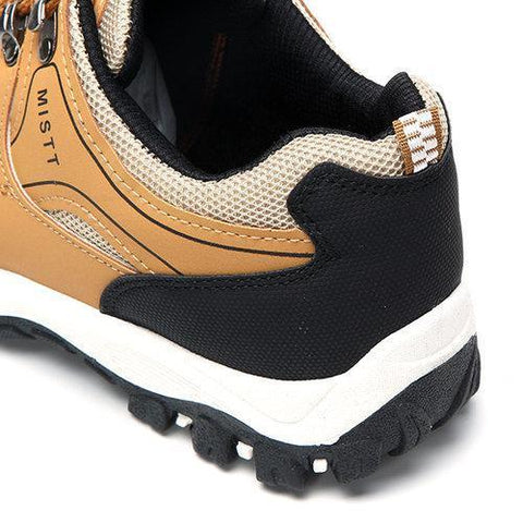 Men Hiking Metal Buckle Shock-absorbing Outdoor Sneakers