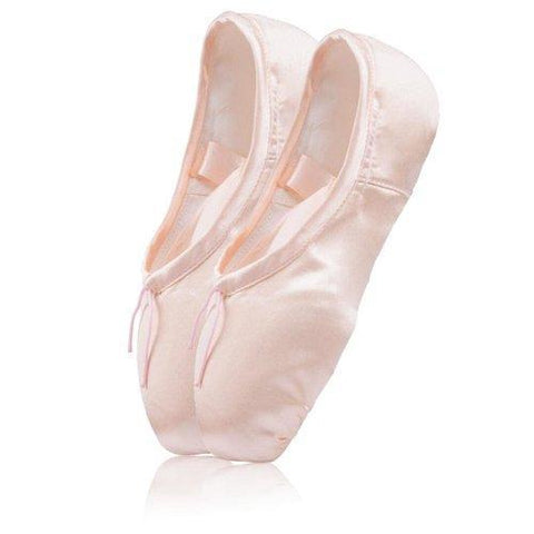 Pink Lace Up Strappy Ballet Flat Dance Shoes For Women