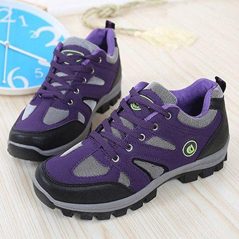 Color Blocking Breathable Shoes