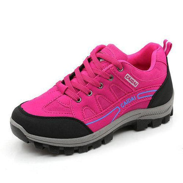 Suede Hiking Lace Up Outdoor Sport Women Sneakers