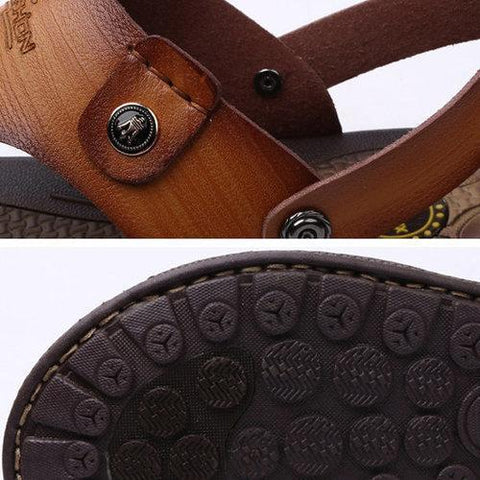 Men Opened Toe Comfortable Beach Sandals