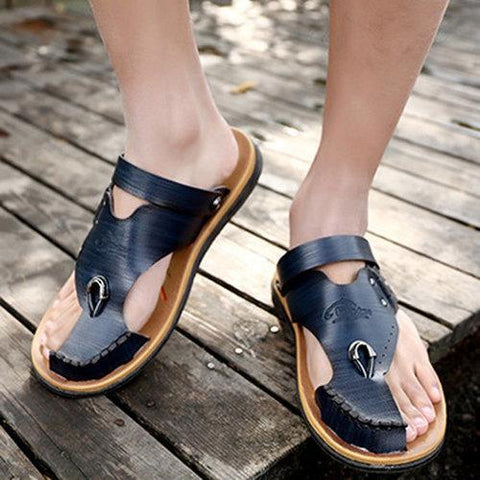 Men Anti-collision Toe Beach Sandals