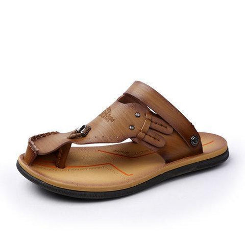 Men Anti-collision Toe Beach Sandals