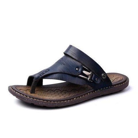 Men Clip Toe Slippers Comfortable Sandals