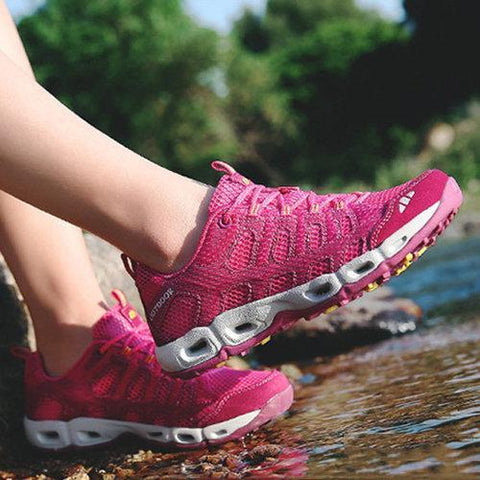 Big Size Outdoor Running Sneakers Sport Casual Upstream Shoes