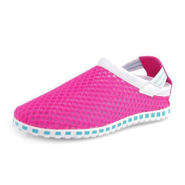 Big Size Breathable Mesh Hollow Out Sandals Slip On Casual Beach Shoes