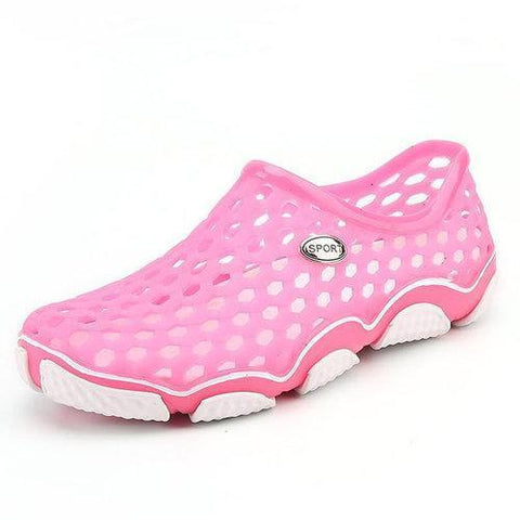 Big Size Hollow Out Breathable Beach Flat Shoes