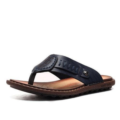 Men Clip Toe Slip Resistant Outsole Flip Flops Flat Cool Casual Sandals