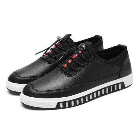 Men Breathbale Skateboarding Shoes Lace Up Sport Casual Trainers