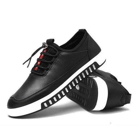 Men Breathbale Skateboarding Shoes Lace Up Sport Casual Trainers