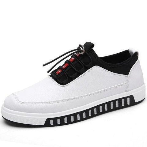 Men Breathbale Skateboarding Shoes Lace Up Sport Casual Trainers