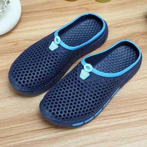 Men Hollow Breathable Soft Sandals