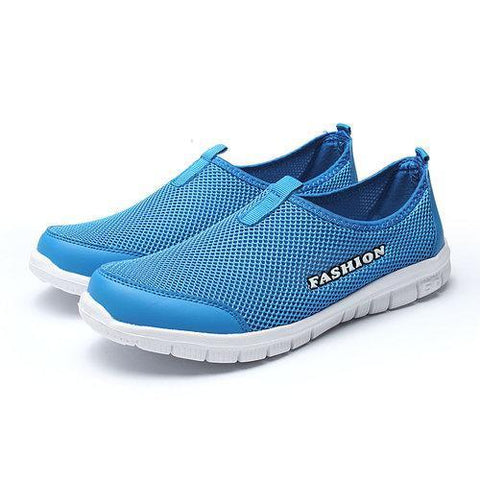 Men Mesh Outdoor Light Breathable Walking Running Sneakers