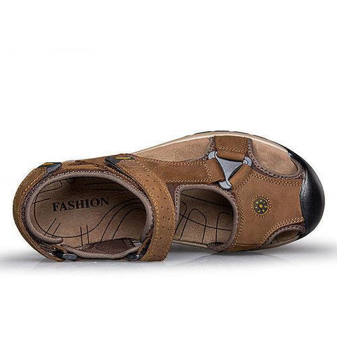 Men Outdoor Leather Sandals