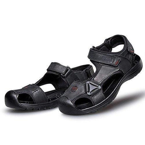 Men Outdoor Leather Sandals