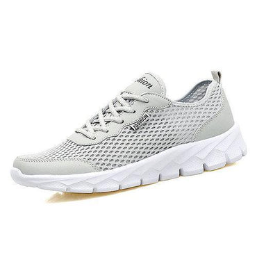 Large Size Breathable Mesh Pure Color Sport Casual Shoes