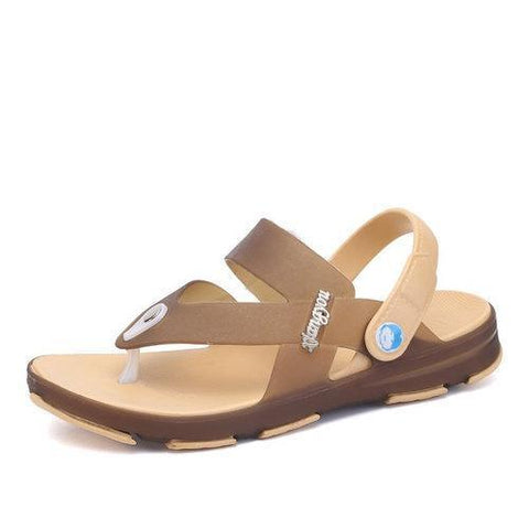 Men Clip-toe Soft Waterproof Beach Sandals Slip On Cool Gard