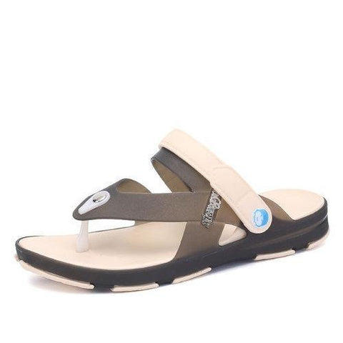 Men Clip-toe Soft Waterproof Beach Sandals Slip On Cool Gard