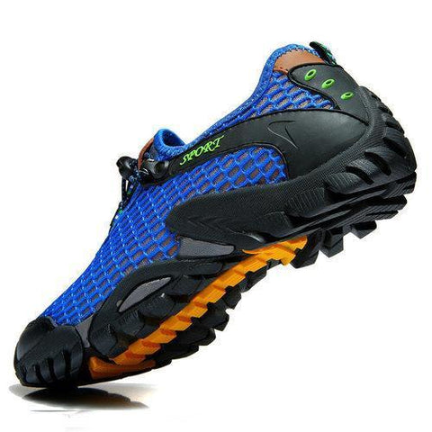 Men Lycra Mesh Hiking Shoes