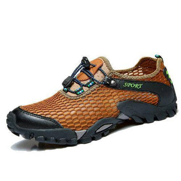 Men Lycra Mesh Hiking Shoes