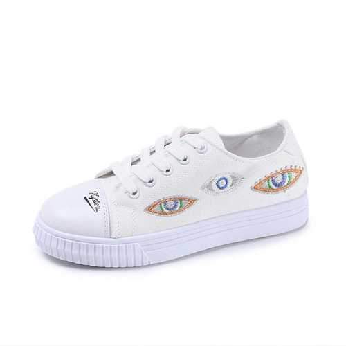 Canvas Flat Casual Shoes