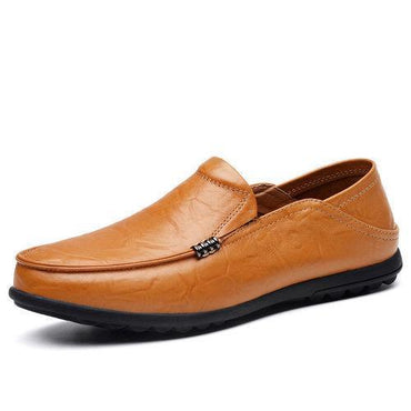 Men Large Size Soft Cow Leather Shoes