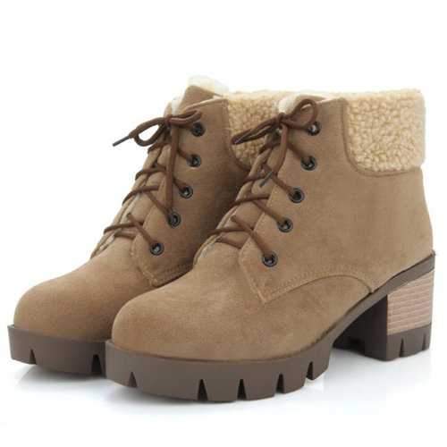 Comfortable Warm Thick Lining Boots